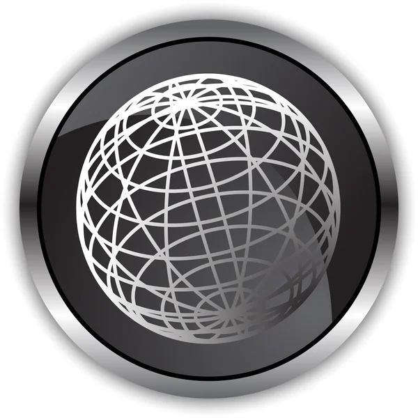 Сатин - глобус — стоковий вектор
