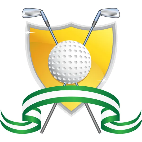 Golfing Icon — Stock Vector