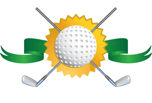 Icône de golf — Image vectorielle