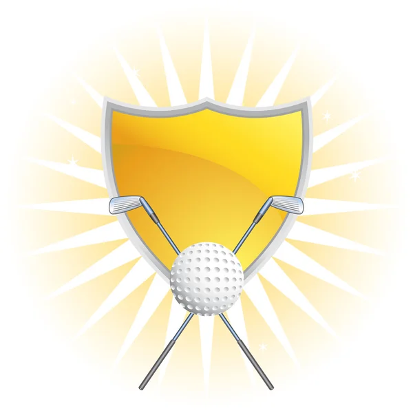 Golf ikonra — Stock Vector