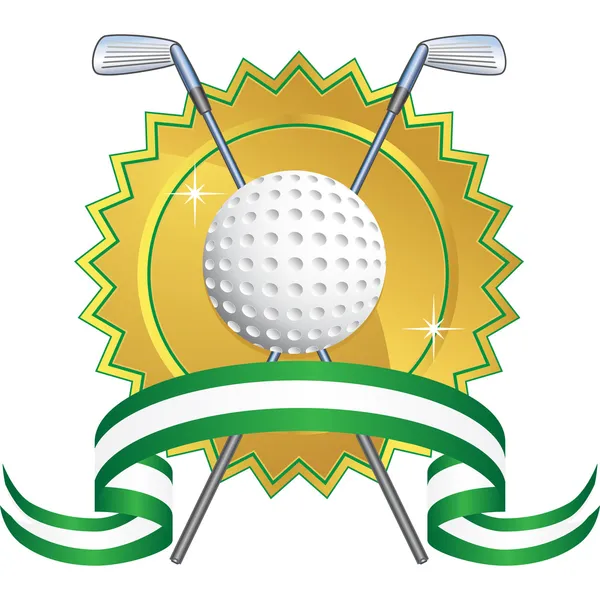 Icona del golf — Vettoriale Stock