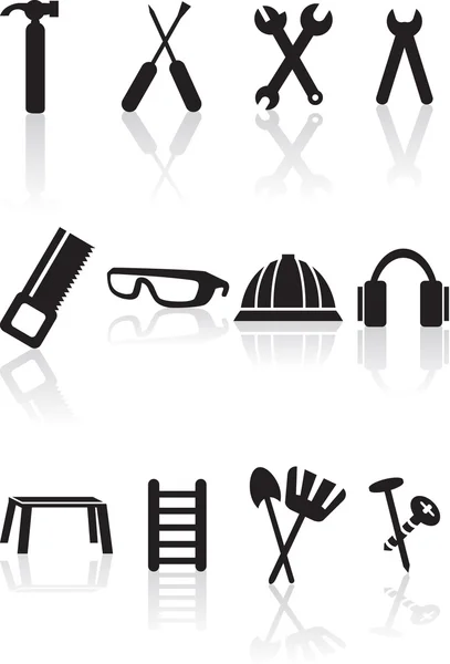 Hardware Icons — Stock Vector