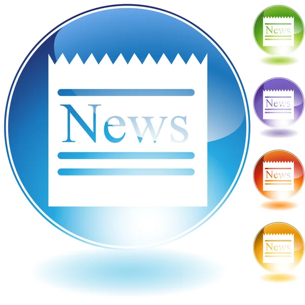 Front Page News — Stock Vector