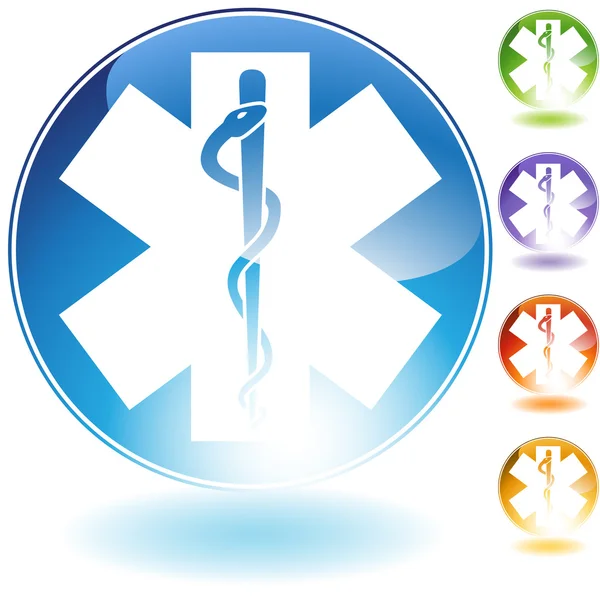 Orvosi szimbólum — Stock Vector