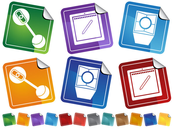 Computer Device Icon / Stickers