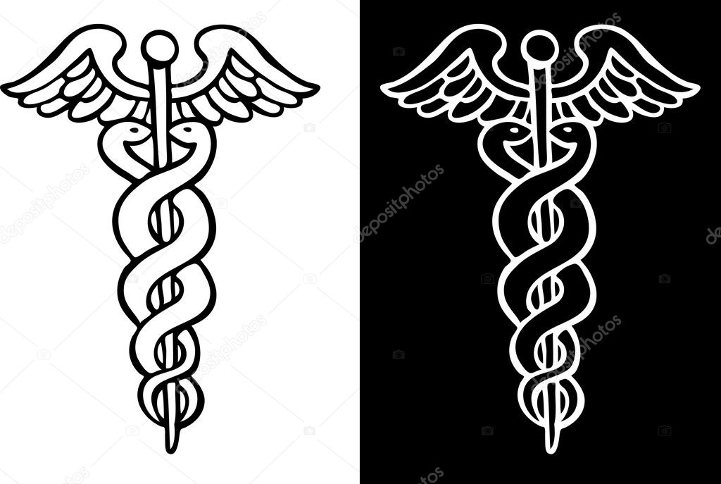 Símbolo De Caduceo Vector, Gráfico Vectorial © Cteconsulting Imagen ...