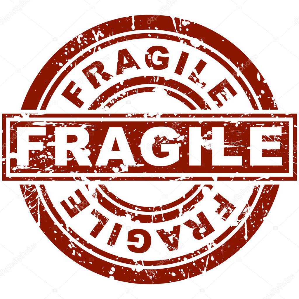 depositphotos_3984778 stock illustration fragile stamp