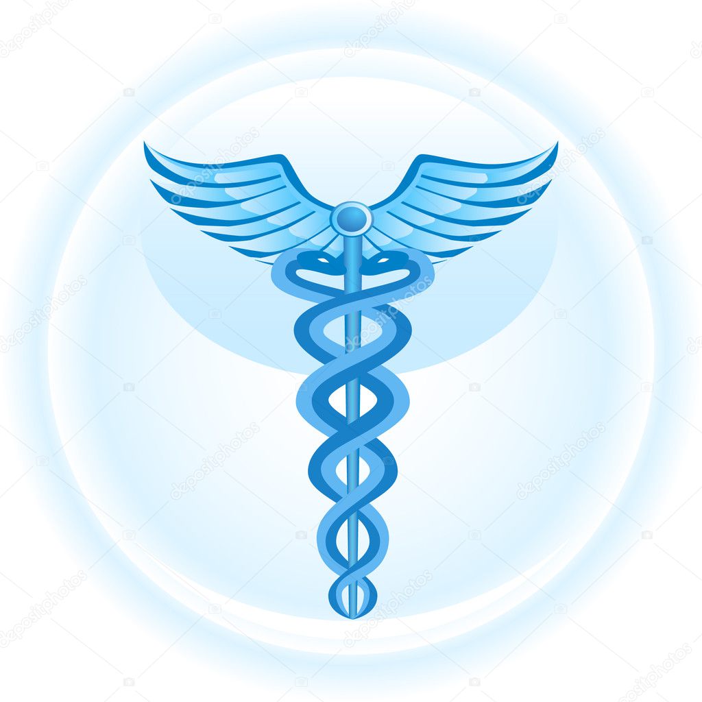Caduceus Medical Symbol — Stock Vector © cteconsulting #3986065