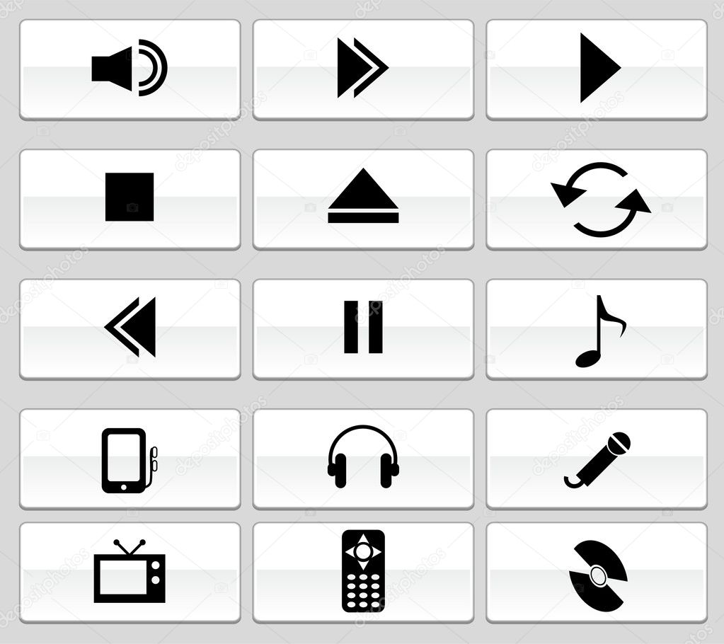 Multimedia Icons