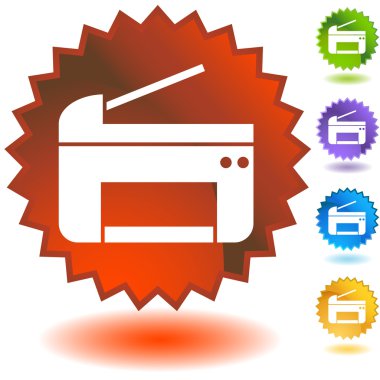 Printer Icons clipart