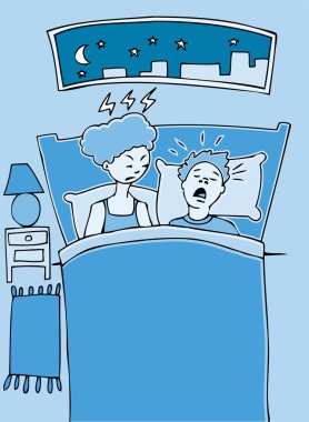 Snoring clipart