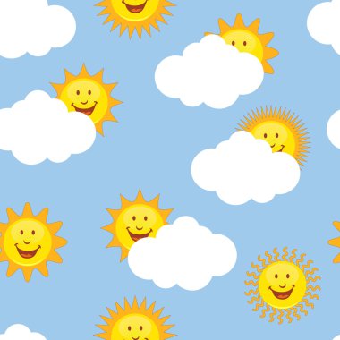 Sun Repeating clipart