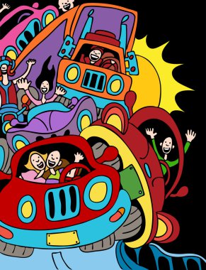 Traffic Jam clipart