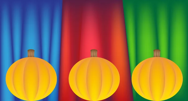 Citrouilles festives — Image vectorielle
