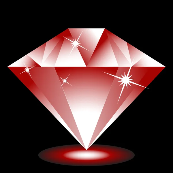 Rubis Jewel — Image vectorielle