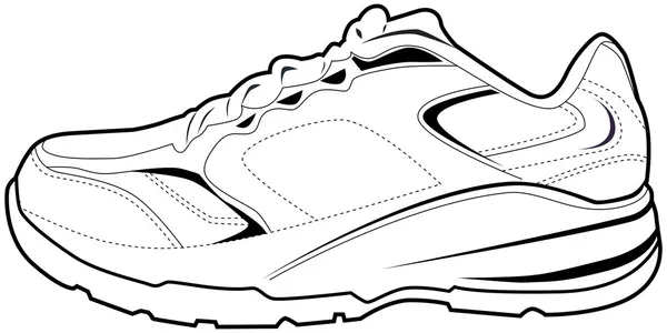 Теннисная обувь — стоковый вектор