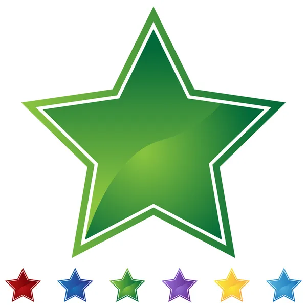 Hvězda sada — Stockový vektor