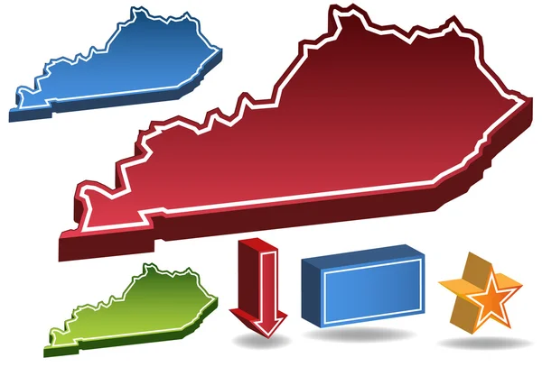 Kentucky 3d — Image vectorielle