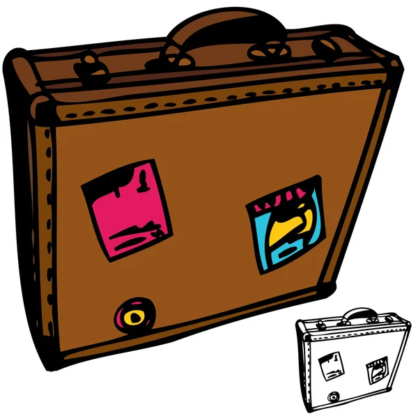 stock vector Suitcase