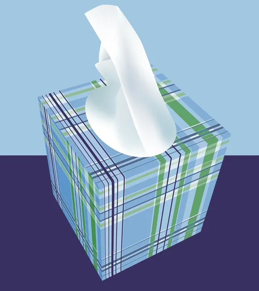 Tissue Box — Stock Vector