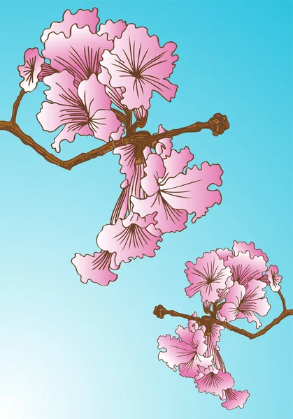 木の花 — ストックベクタ