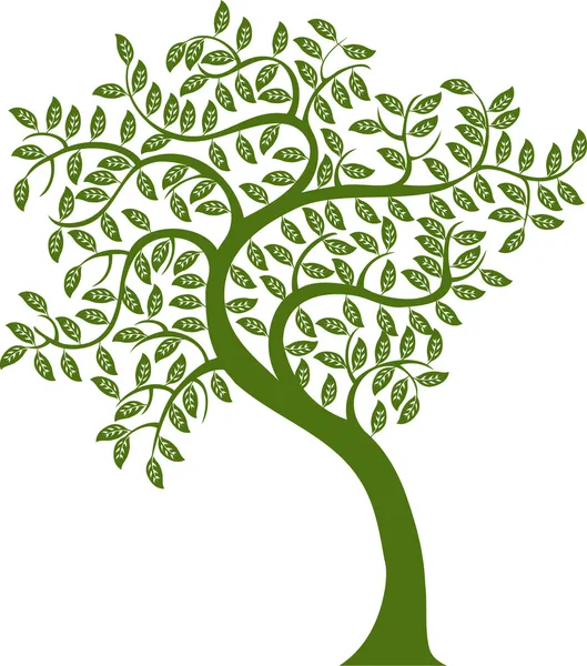Green Tree — Stock Vector