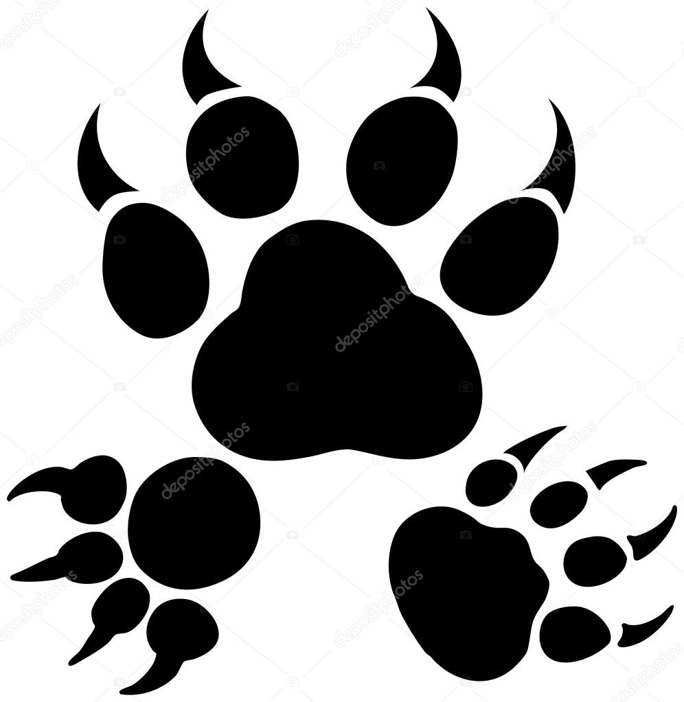Paws Stock Vector Image by ©cteconsulting #3990266
