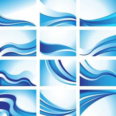 Wave Backgrounds clipart