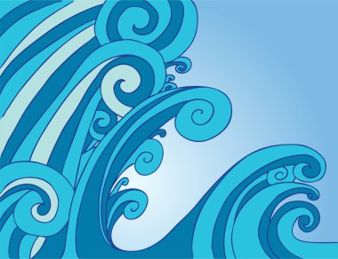 Tsunami Tidal Wave clipart