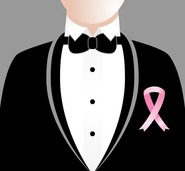 Brustkrebs-Aufklärungsveranstaltung — Stockvektor
