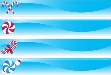 Candy Banners clipart