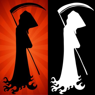 Grim Reaper Set clipart