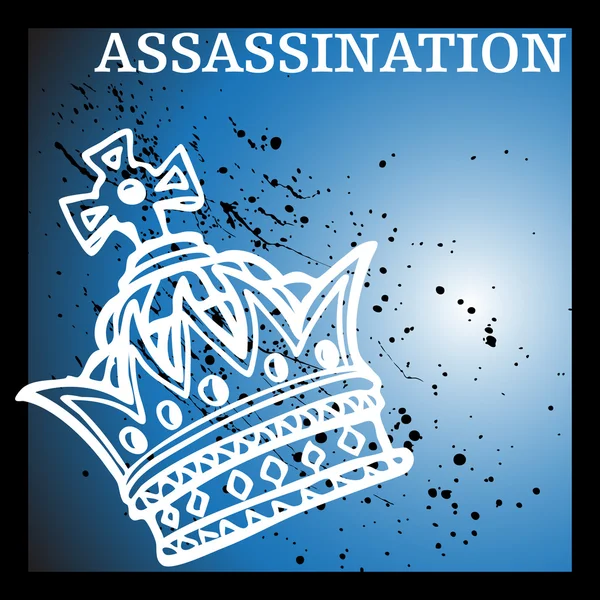Royal Assassination — Stock Vector