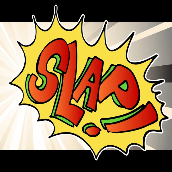 Slap Noise Background — Stock Vector