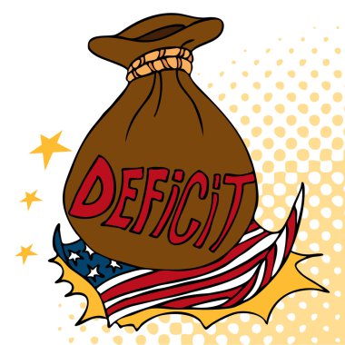 American Deficit clipart