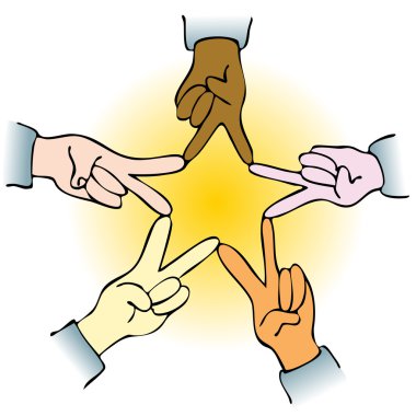 Peace Star clipart