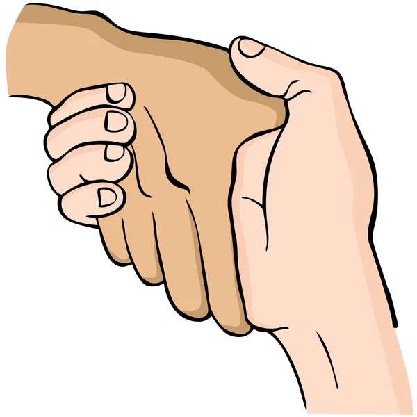 Рукопожатие — стоковый вектор