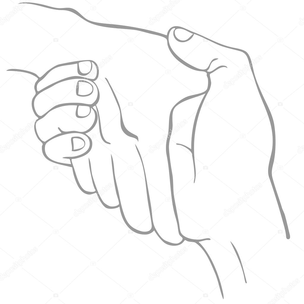 An image of a two hands shaking in a line art style.
