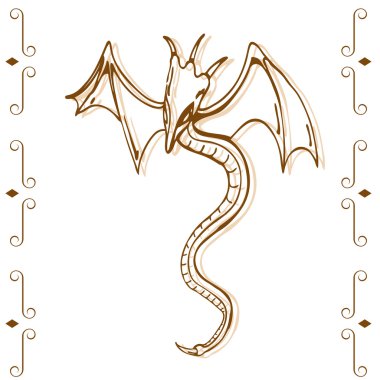 Snake Dragon clipart