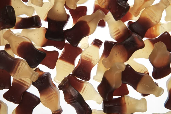 Słodycze butelka coli — Zdjęcie stockowe