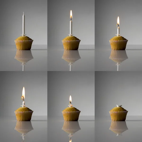Bruciore della candela — Foto Stock
