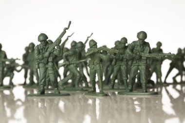 Toy soldiers clipart