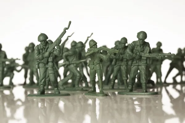 Toy soldiers — Stock Photo, Image