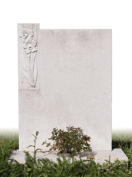 Single grave stone — Stock Photo, Image