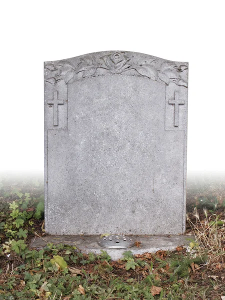 1 つの墓の石 — ストック写真