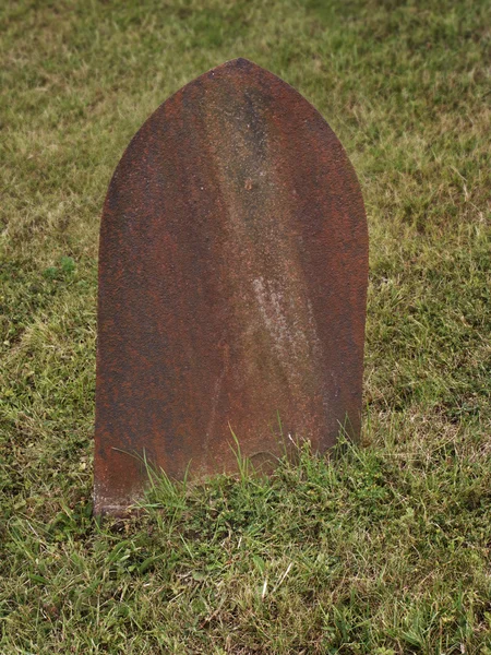 Pietra tombale singola — Foto Stock