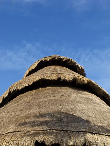 stock image Mexican straw roof