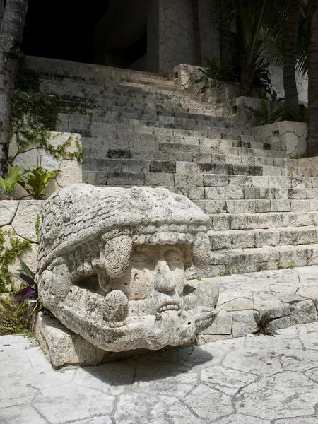 Rzeźby Majów — Zdjęcie stockowe