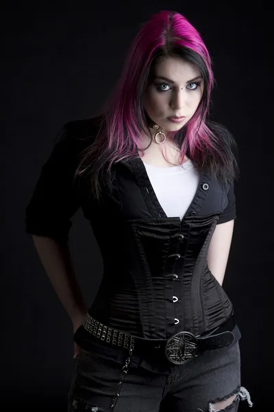 Goth girl — Stock Photo, Image
