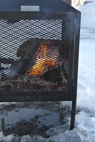 屋外暖炉 — ストック写真